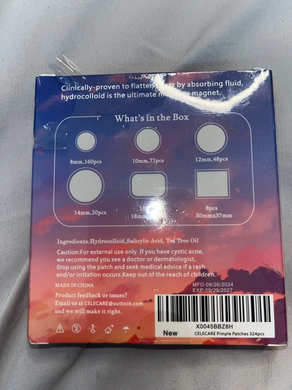 Pimple Patches Variety Pack - Hydrocolloid Acne Spot Treatment (Purple/Pink)